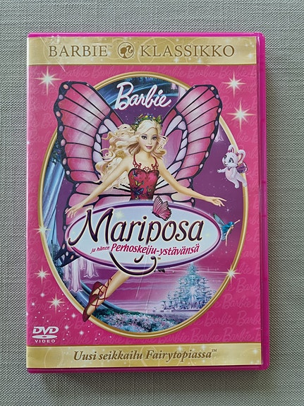 DVD Barbie Mariposa ja hänen perhoskeiju-ystävänsä