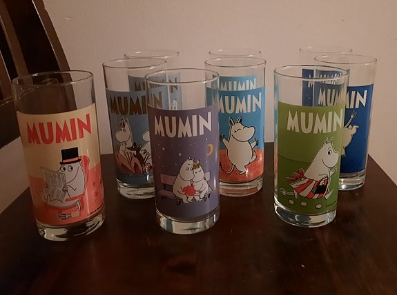 Muumi juomalasit