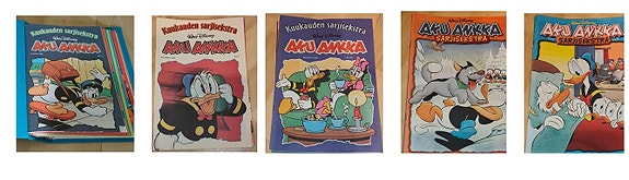 Aku Ankka Kuukauden sarjisekstra ja ekstra vuosikertoja