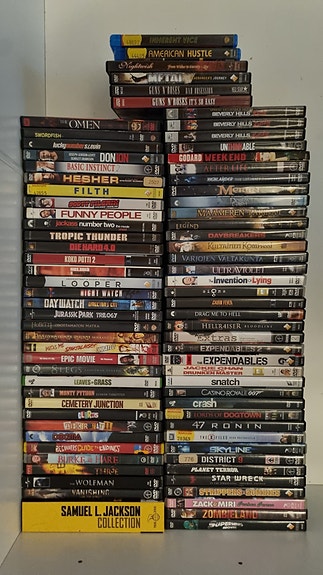 dvd/blu-ray, leffoja ja musiikkia