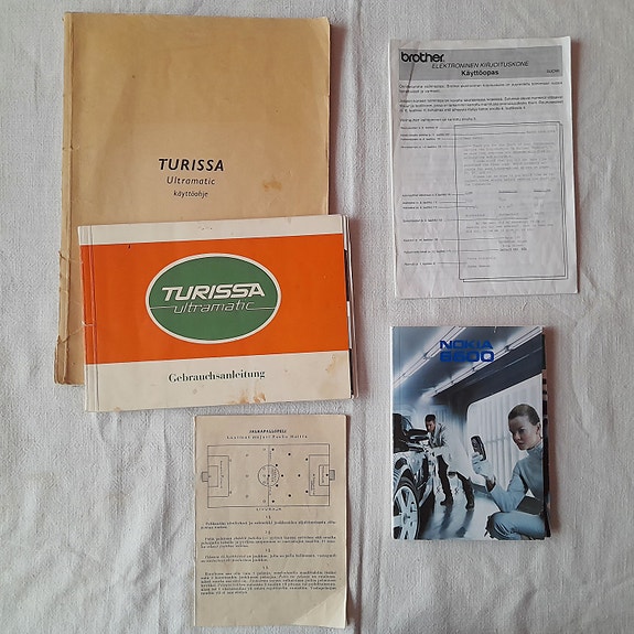 Käyttöohje: Nokia 6600, Brother AX-310, Turissa Ultramatic, Kuvataide