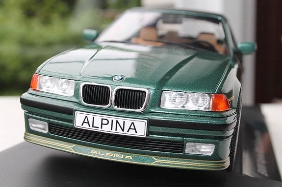 1995 BMW E36 Alpina B3 3.2 Convertible avoauto 1:18 metalli pienoismalli 1/18