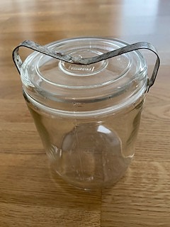 Riihimäen lasin RETRO lasipurkki 1 kpl