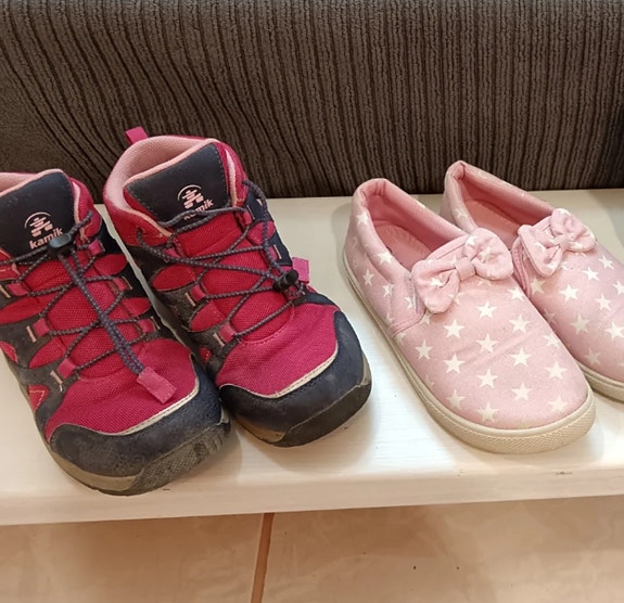 Tyttöjen kenkiä koko 35-36