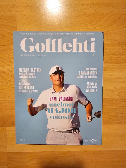 Golf lehtiä mm. 1/2026, 4/2025, 3/2025, 2/2025,...