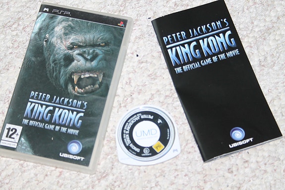 Peter Jackson's King Kong Official Game PSP Playstation käsikonsoli peli + ohje