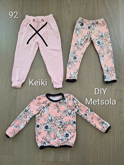 Metsola housut ja paita koko 92