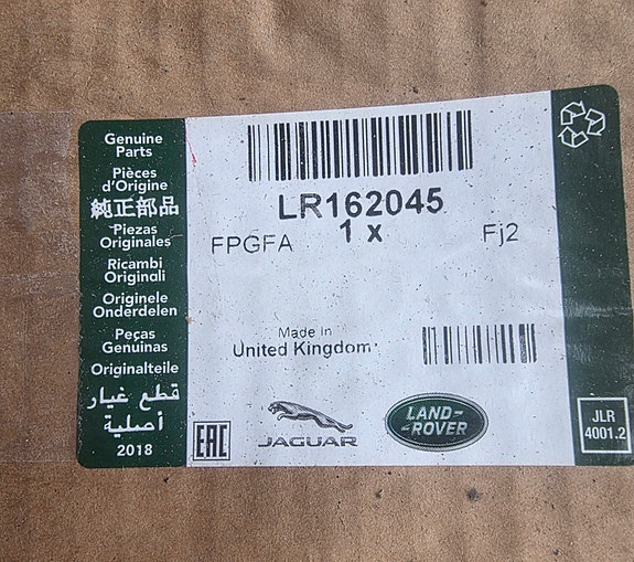 Land Rover jarrupalat