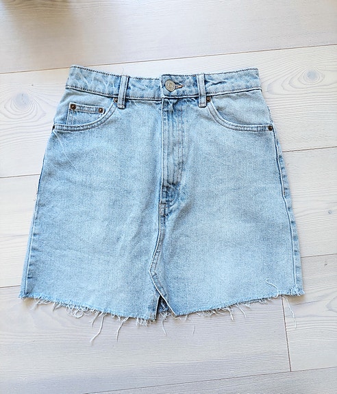 Zara vaalea farkkuhame XS/S