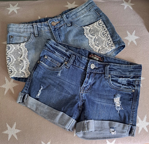 Shortseja kesään koot XS-S