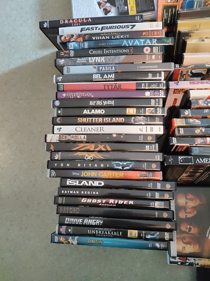 Dvd elokuvia