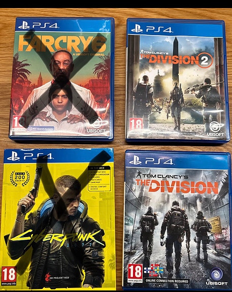 Playstation 4 pelejä