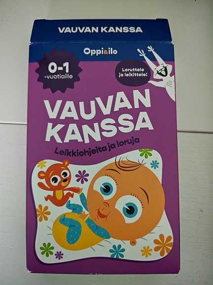 Oppi ja ilo vauvan kanssa -kortit