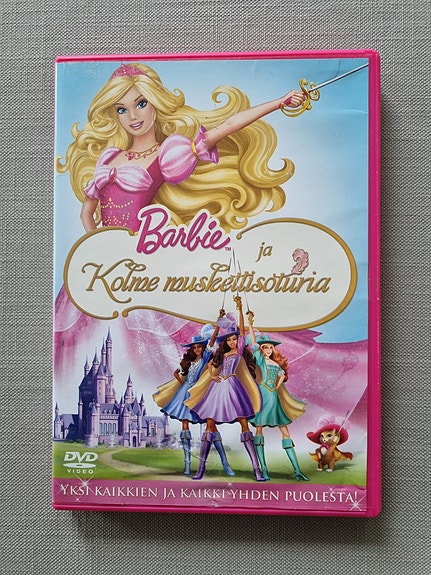 DVD Barbie ja kolme muskettisoturia