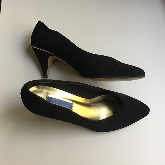 Mustat avokkaat, Zara, koko 40