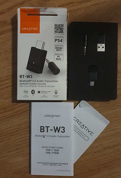 Creative BT-W3 -Bluetooth 5.0 audiolähetin