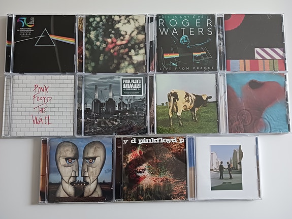 Pink Floyd CD-levyt 2kpl