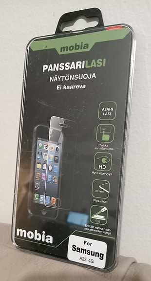 Samsung galaxy A22 4G panssarilasi. Uusi