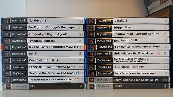 Playstation 2 pelejä (erä 2) , hinnat alkaen