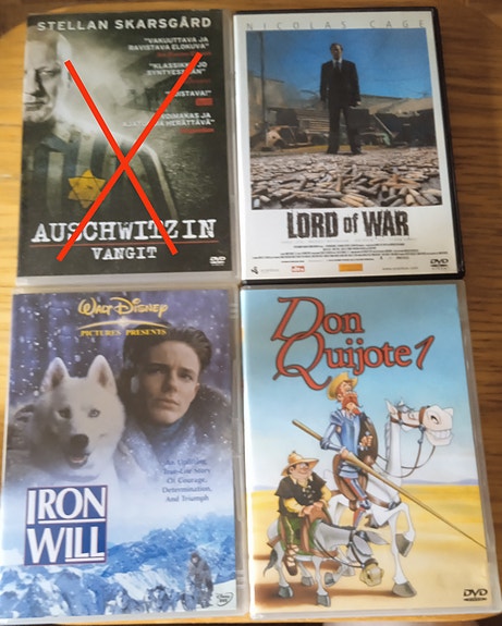 Dvd-leffat