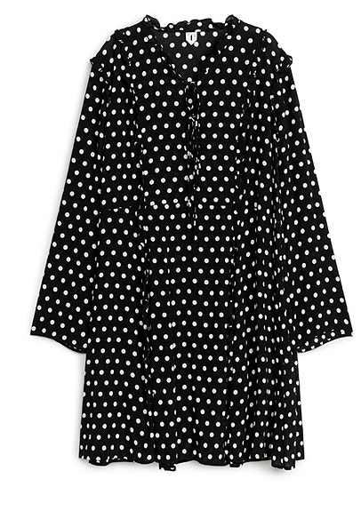 ARKET polka dot mekko, 40, uusi