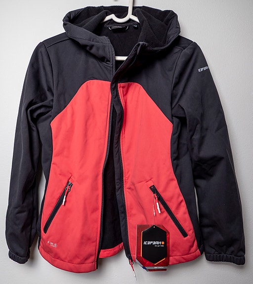 Uusi Icepeak softshell takki koko 164 (13-14)