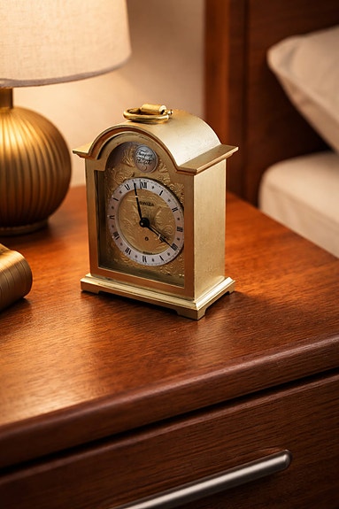Swiss Made Swiza Sheffield Alarm Clock Vintage