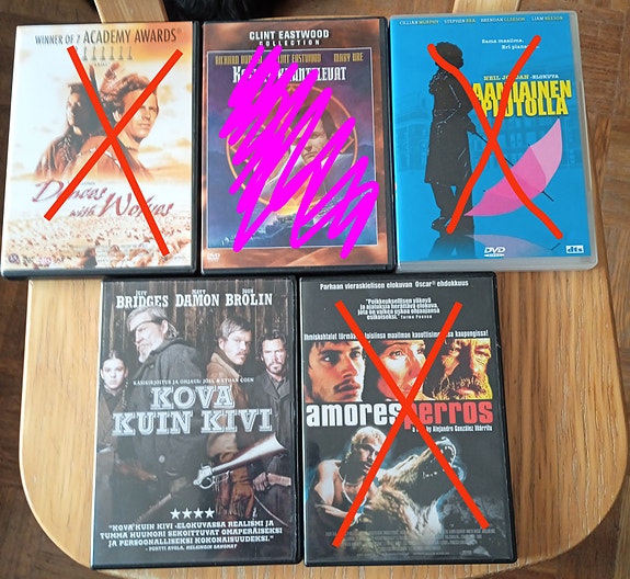 Dvd-leffat
