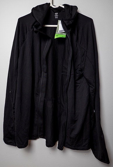 Uusi H&M miesten juoksutakki koko L