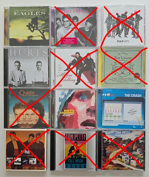 CD-levyjä
