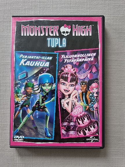DVD Monster high tupla