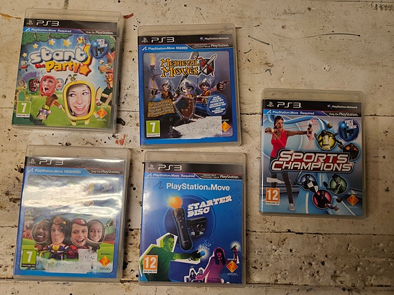 PS3 Move pelejä