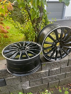 Aidot AMG CLA 35 Vanteet Musta Alumiini 19 tuumaa