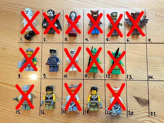 LEGO Monster fighters minifigure