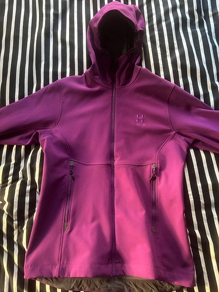 Haglöfs softshell fleecellä kokoa M