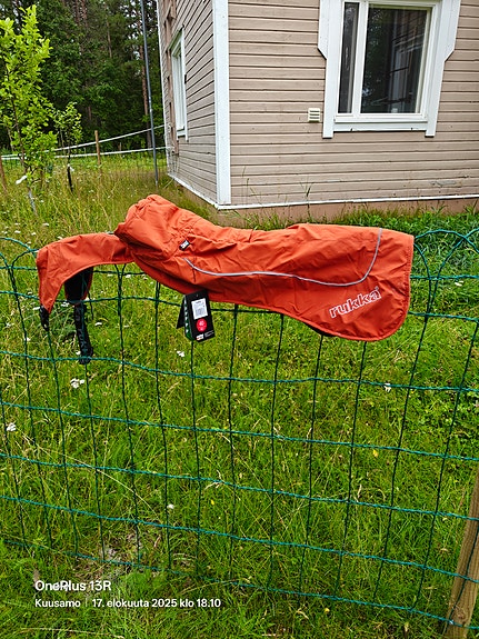 Rukka koiran ulkoilupuku