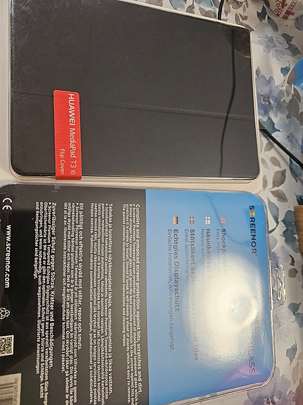 Huawei mediapad kotelo ja suojalasi