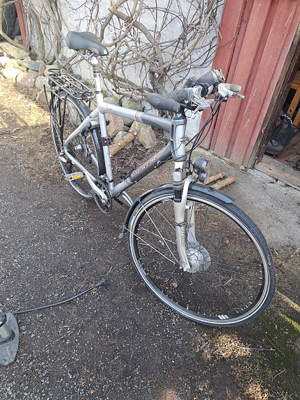 Crescent Street vaihdepyörä 28" rengas, koko 55