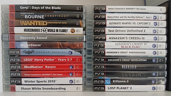 Playstation 3 pelejä (erä 2) , hinnat alkaen