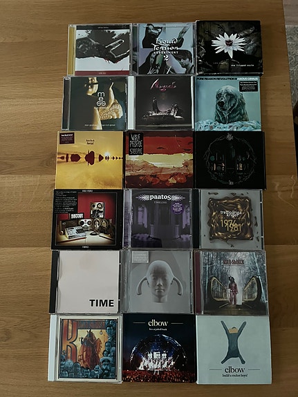 Elbow/Kula Shaker/Kate Bush ym. cd levyjä