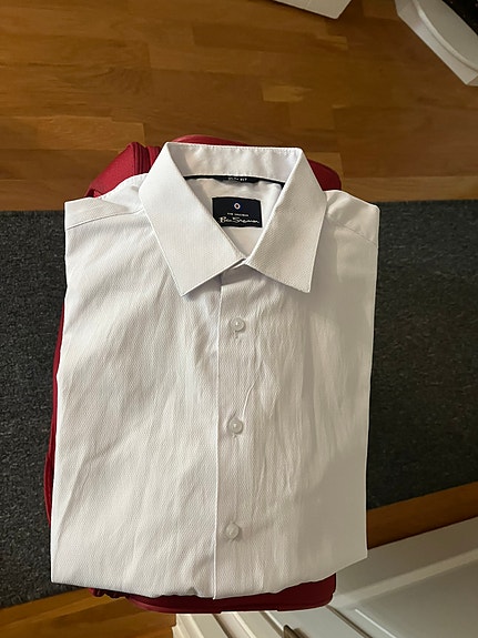 Ben Sherman 💥 valkoinen kauluspaita .