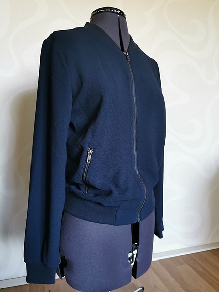 Naisten bomber takki, sininen, koko: 36