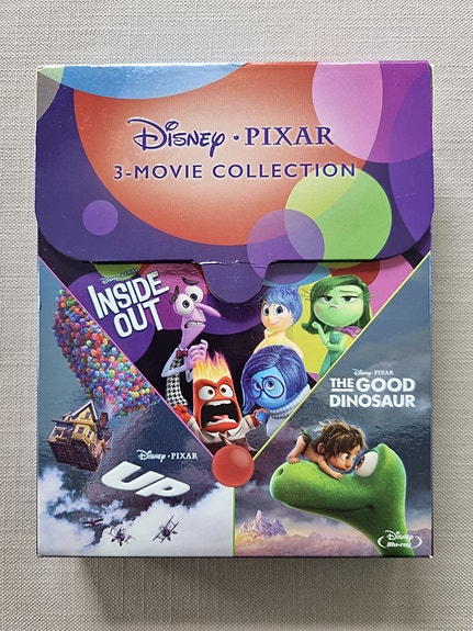 3 x UUSI Blu-ray Disney Pixar
