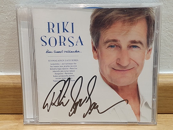 Riki Sorsa: Kun tunnet rakkauden CD (nimmarilla)