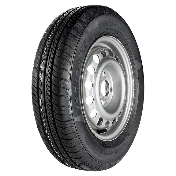 Uudet Jack Wheeler 195/80R14C kesärenkaat 5x112 -peltivanteilla rahteineen