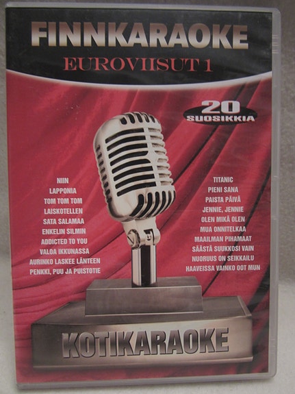 Finnkaraoke Euroviisut 1 dvd