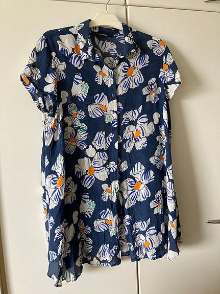 Marimekko Onia Kosmoskukka paita/tunika/mekko, k. XL