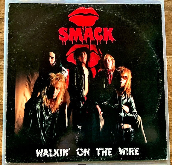 Smack; Walkin' on the Wire 12" maxisinkku