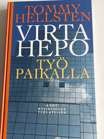 Virtahepo Työpaikalla Tommy Hellsten. Voidaan postittaa