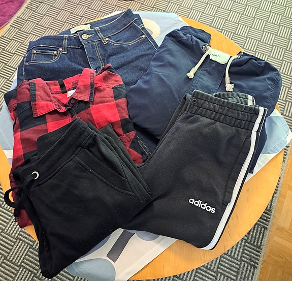 Adidas.Only.Ginatricot,H&M,Blacc vaatteet